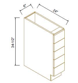 BASE SPICE DRAWER - Escada White