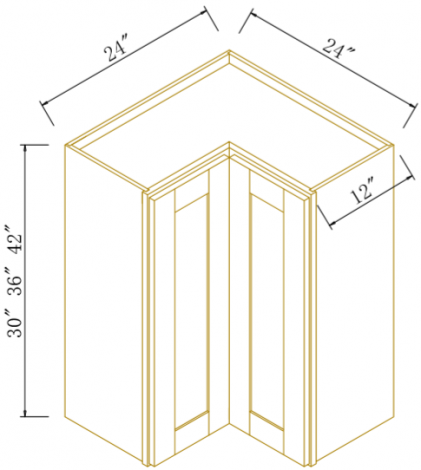 EASY REACH WALL CABINETS - Escada Gray