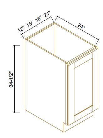 FULL HEIGHT DOOR BASES - Escada Dove