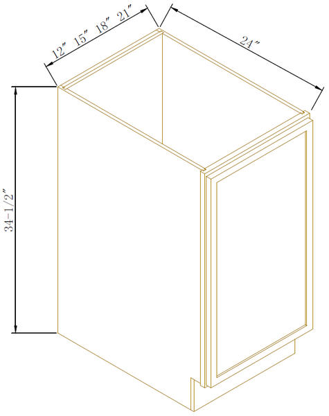 FULL HEIGHT DOOR BASES - Newtown Oak