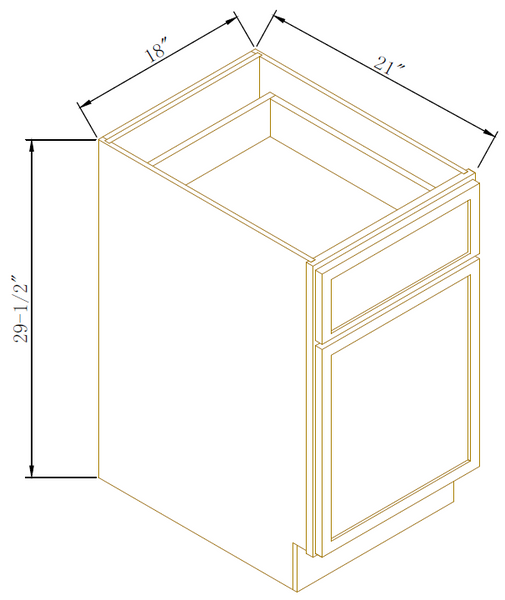 FILE DRAWER BASE - Newtown Black