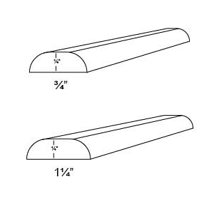 SIMPLE SCRIBE MOLDING Fabuwood Metro Java