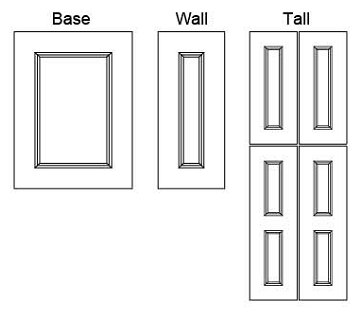 WAINSCOT PANEL fabuwood Fusion Dove 