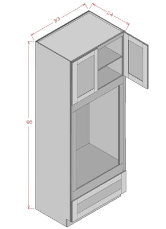 OVEN CABINETS - Helena Saddle