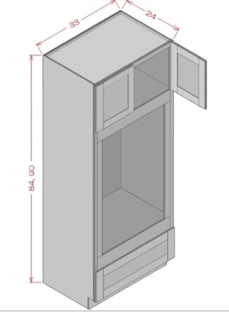 OVEN CABINETS - Helena Saddle