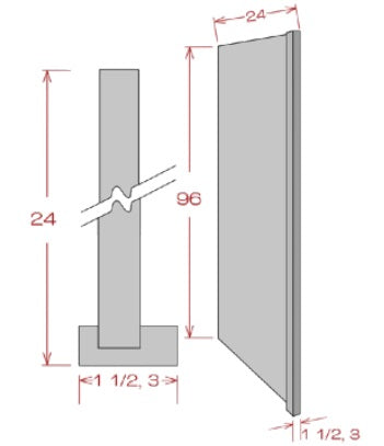 REFRIGERATOR PANEL - Helena Saddle