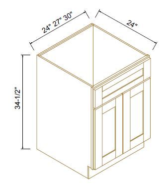 SINK BASES - Escada White