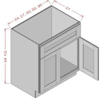 VANITY SINK BASE - Thielsen Espresso