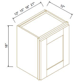 BRIDGE WALL CABINETS - Escada White