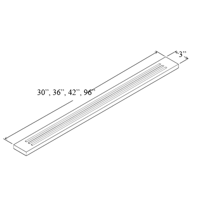 FLUTTED FILLER - Essence Shaker Cemento