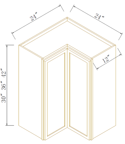 EASY REACH WALL CABINETS - Newtown Oak